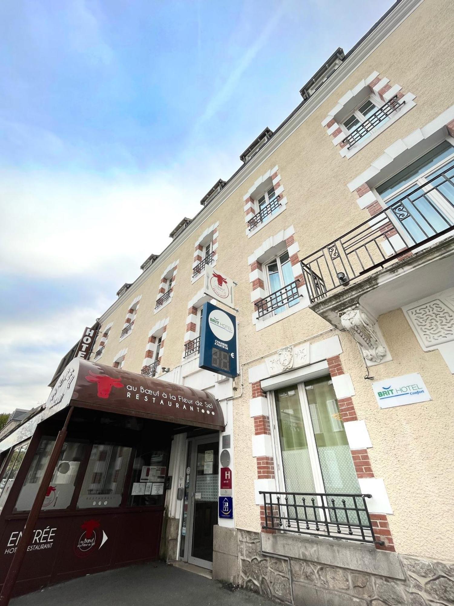 Brit Hotel Confort Auclair Guéret Exterior photo